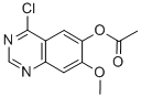 4-Chloro-6-acetoxy-7-methoxyquinazoline hydrochloride 구조식 이미지