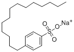 sodium 4-tetradecylbenzenesulphonate Structure