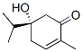2-Cyclohexen-1-one,5-hydroxy-2-methyl-5-(1-methylethyl)-,(5S)-(9CI) Structure