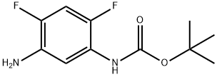 CarbaMicacid,(5-aMino-2,4-difluorophenyl)-,1,1-diMethylethylester Structure