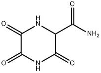 2-피페라진카르복스아미드,3,5,6-트리옥소-(9CI) 구조식 이미지