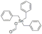 (Formyloxy)tris(phenylmethyl)stannane Structure