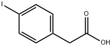 4-Iodophenylacetic acid Structure