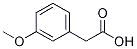 3-MethoxyPhenylAceticAcid Structure