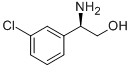 (R)-3-CHLOROPHENYLGLYCINOL Structure