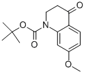 TERT-BUTYL 7-METHOXY-4-OXO-3,4-DIHYDROQUINOLINE-1(2H)-CARBOXYLATE Structure