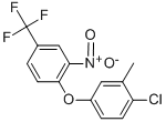 4-(4-CHLORO-3-METHYLPHENOXY)-3-NITROBENZOTRIFLUORIDE 구조식 이미지