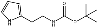 Carbamic acid, [2-(1H-pyrrol-2-yl)ethyl]-, 1,1-dimethylethyl ester (9CI) Structure