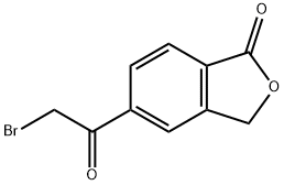 5-(2-bromoacetyl)isobenzofuran-1(3H)-one Structure