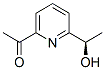 Ethanone, 1-[6-[(1R)-1-hydroxyethyl]-2-pyridinyl]- (9CI) Structure