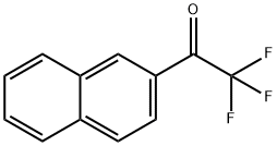 2,2,2-TRIFLUORO-1-NAPHTHALEN-2-YL-ETHANONE Structure