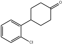 4-(2-CHLORO-PHENYL)-CYCLOHEXANONE Structure