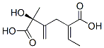 [S,(+)]-5-[(Z)-에틸리덴]-2-히드록시-2-메틸-3-메틸렌헥산디산 구조식 이미지