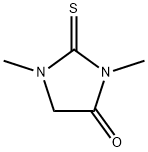 1,3-DIMETHYL-2-THIOHYDANTOIN Structure