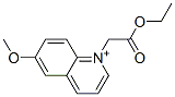 N-(ethoxycarbonylmethyl)-6-methoxyquinolinium Structure