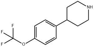 4-(4-(Trifluoromethoxy)phenyl)piperidine Structure