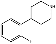 4-(2-FLUOROPHENYL)PIPERIDINE Structure