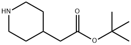 PIPERIDIN-4-YL-ACETICACIDTERT-BUTYL에스테르 구조식 이미지