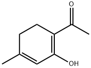 Ethanone, 1-(2-hydroxy-4-methyl-1,3-cyclohexadien-1-yl)- (9CI) 구조식 이미지