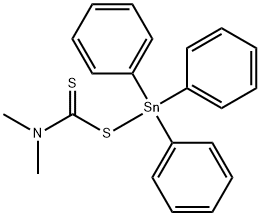 트리페닐틴 디메틸디티오카바메이트 구조식 이미지