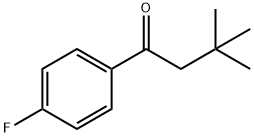 3,3-DIMETHYL-4'-FLUOROBUTYROPHENONE 구조식 이미지