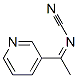 Cyanamide, [1-(3-pyridinyl)ethylidene]- (9CI) Structure