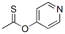 Ethanethioic acid, O-4-pyridinyl ester (9CI) Structure