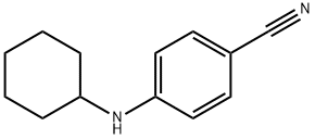 4-(cyclohexylamino)benzonitrile Structure