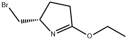 2H-Pyrrole,2-(bromomethyl)-5-ethoxy-3,4-dihydro-,(S)-(9CI) Structure