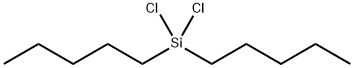 DICHLORODI-N-PENTYLSILANE 구조식 이미지