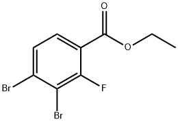 Ethyl 3,4-dibromo-2-fluorobenzoate Structure