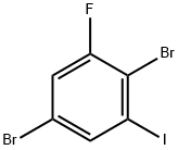 1,4-Dibromo-2-fluoro-6-iodobenzene Structure