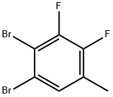 4,5-Dibromo-2,3-difluorotoluene Structure