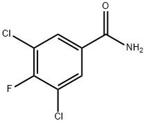 3,5-Dichloro-4-fluorobenzamide Structure