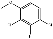 2,4-Dichloro-3-fluoroanisole 구조식 이미지
