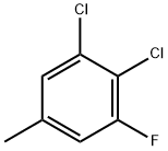 3,4-Dichloro-5-fluorotoluene 구조식 이미지