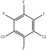 1,3-Dichloro-4-iodo-2,5,6-trifluorobenzene Structure