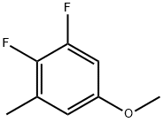 3,4-Difluoro-5-methylanisole Structure