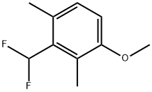 3-Difluoromethyl-2,4-dimethylanisole Structure