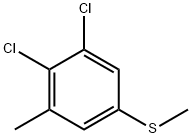 3,4-Dichloro-5-methylthioanisole Structure