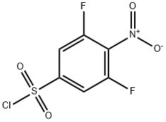 3,5-Difluoro-4-nitrobenzenesulfonyl chloride Structure
