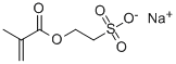 Sodium 2-sulfoethyl methacrylate Structure