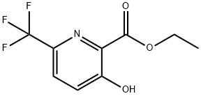 Ethyl 3-hydroxy-6-(trifluoromethyl)pyridine-2-carboxylate Structure
