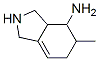 1H-Isoindol-4-amine,  2,3,3a,4,5,6-hexahydro-5-methyl- 구조식 이미지