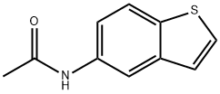 5-(Acetylamino)benzo[b]thiophene 구조식 이미지