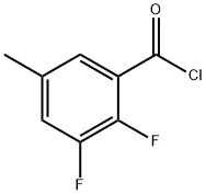 2,3-Difluoro-5-methylbenzoyl chloride Structure