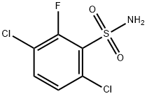 3,6-Dichloro-2-fluorobenzenesulfonamide 구조식 이미지