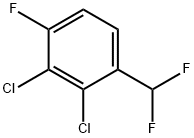 2,3-Dichloro-4-fluorobenzodifluoride Structure