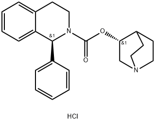 Solifenacin Hydrochloride 구조식 이미지