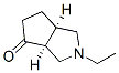 시클로펜타[c]피롤-4(1H)-온,2-에틸헥사히드로-,시스-(9CI) 구조식 이미지